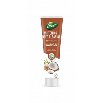 Dabur Wybielająca pasta do zębów z olejem kokosowym + sodą oczyszczoną