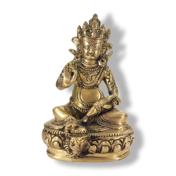 Zambala - Dzambala- Kubera 006- Pozłacana 20 cm.