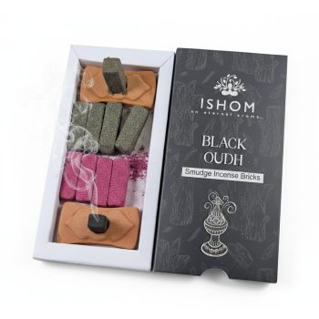 Ishom - Kadzidło BLACK OUDH + Podstawka