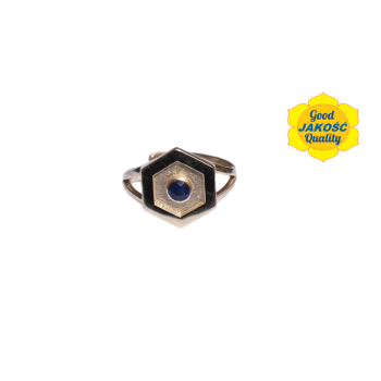 Hexamani ring Pierścionek przynoszący ochronę i pomyślność złota 14k saturn