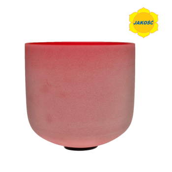 Tybetańska grająca misa kryształowa (Czakra Podstawa) 25cm