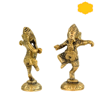 Figurka Ganesh (Vigna harta usuwające przeszkody finansowy)