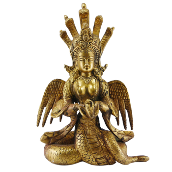 Figurka Naga Pomyślności (strażnicy skarbów ziemi)017