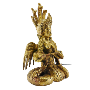 Figurka Naga Pomyślności (strażnicy skarbów ziemi)017