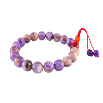 Bransoletka mala z czaroitem 10mm.