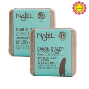 Mydło z Aleppo z błotem z Morza Martwego Najel 100g