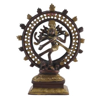 Figurka Tańczący Shiva-mosiądz jakość