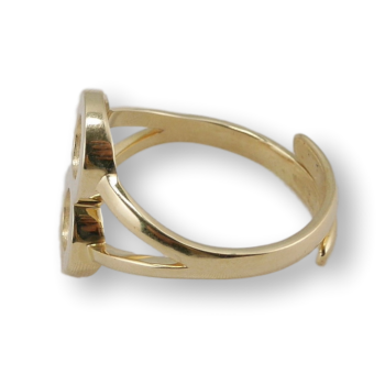 Pierscionek pomyślności 88 (złota 14k)