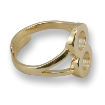 Pierscionek pomyślności 88 (złota 14k)