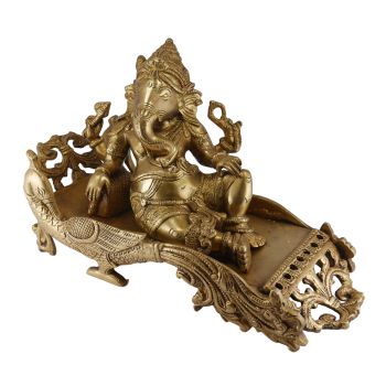 Figurka Ganesh35 (Ganesha, ganes) Jakość (Metalowa)