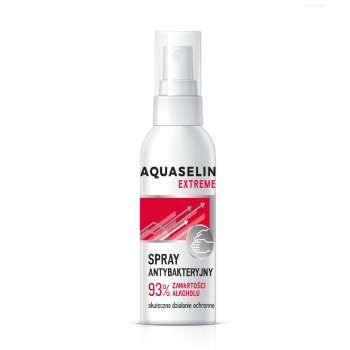 Aquaselin Extreme - spray antybakteryjny 93% alkoholu