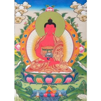 Zdjęcie photo Buddha Amitabha A