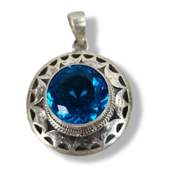Wisiorek Srebro Topaz (53)