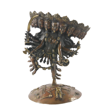 Figurki Kali Bogini odwagi i czasu 12 (Mahakali)