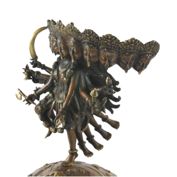 Figurki Kali Bogini odwagi i czasu 12 (Mahakali)