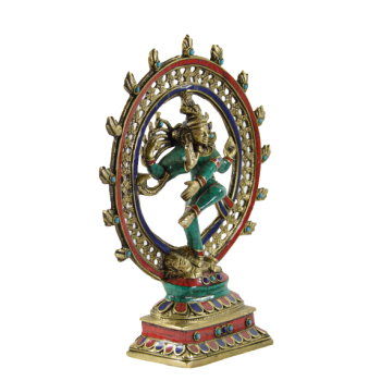 Figurka Tańczący Shiva-mosiądz 36 jakość