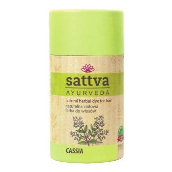 Sattva Naturalna ziołowa farba do włosów - Cassia 150 g.