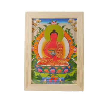 Zdjęcie  Buddha Amitabha w ramce 15 x 21cm