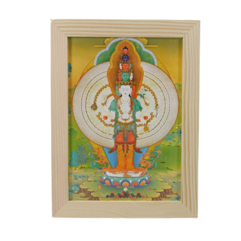 Zdjęcie w ramce - 1000-ramienny Czenresig (Avalokiteswara) 15 x 21