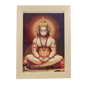 Zdjęcie w ramce - Pana Hanumana (Ochrona od Negatywne energii) 15 x 21cm
