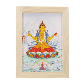 Zdjęcie w ramce  - Prajnaparamita ( doskonałość mądrość) 15 x 21