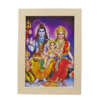 Zdjęcie w ramce - Pana Sziwa Shiva z rodziną15 x 21