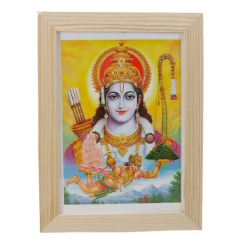 Zdjęcie w ramce - Pan Ram z Hanumanem 15 x 21