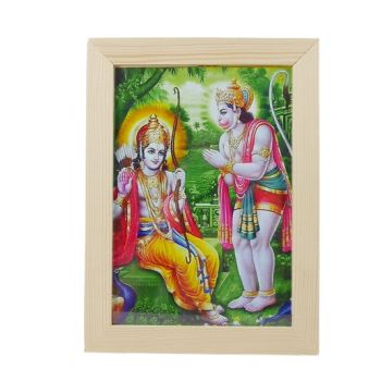 Zdjęcie w ramce - Pan Ram z Hanumanem 15 x 21