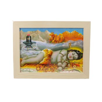 Zdjęcie w ramce - Pana Sziwa Shiva 15 x 21 cm Bogactwo