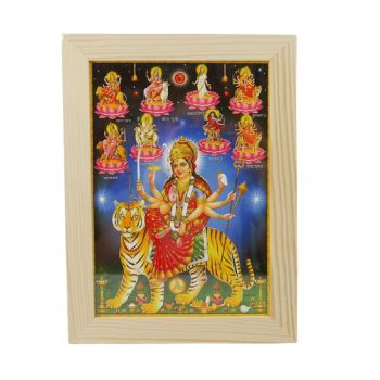 Zdjęcie w ramce - Matka Durga (Najwizsza Zenskie Energia Twórca) 15 x 21 cm