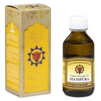 Olej do masażu czakry  Splotu Slonecznego Manipura