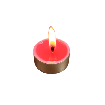 Zestaw Różowych Świec Tealight - zapach naturalny