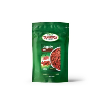 JAGODY GOJI SUSZONE NA SŁOŃCU 500g.