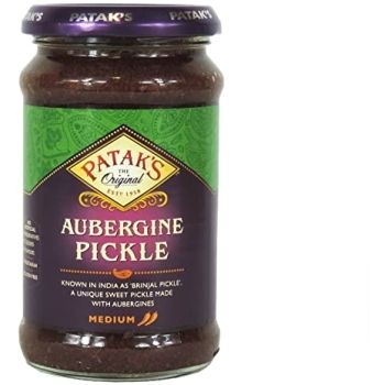 Pataks aubergine pickle 312g