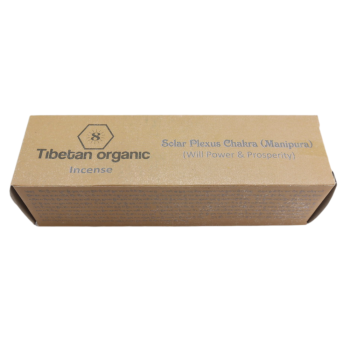 Tibetan organic incense Solar plexus (Manipura) chakra (czakra splot słoneczna)