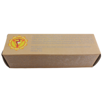 Tibetan organic incense Solar plexus (Manipura) chakra (czakra splot słoneczna)