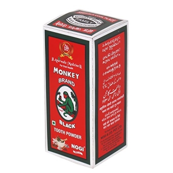 Proszek do wybielania zębów z aktywnym węglem 200g. Monkey