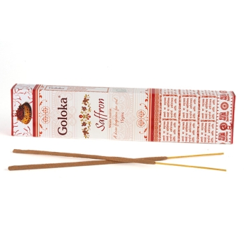 GOLOKA Kadzidełka Saffron (szafran) - 15g