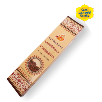 Kadzidła ayurvedic agarwood 15 szt.