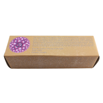 Tibetan organic incense crown (Sahasra) chakra (czakra korona)