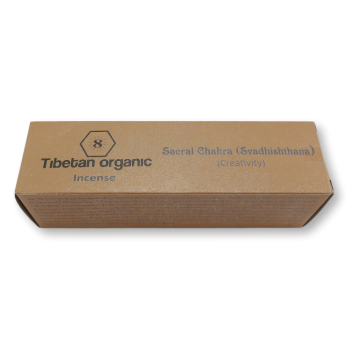 Tibetan organic incense Sacral (Swathistana) chakra (czakra sakralna)