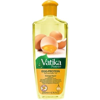 Dabur Vatika Olej do włosów proteiny jajeczne 200ml.