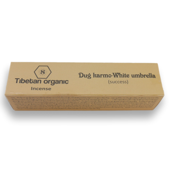 Tibetan organic incense Biała parasol Dugkarmo (Sukcess)