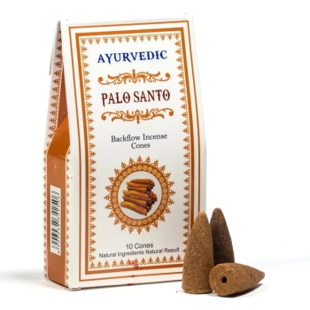 Ajurwedyjskie kadzidełka stożkowe - Palo Santo-