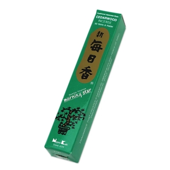 Japońskie kadzidełka Morning Star Cedr Cedarwood
