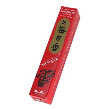 Japońskie kadzidełka Morning Star Sandał Sandalwood